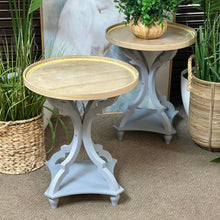 Load image into Gallery viewer, Natural &amp; Grey End Table

