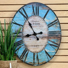 Load image into Gallery viewer, Blue Wall Clock
