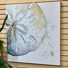 Load image into Gallery viewer, Coastal Sand Dollar Canvas

