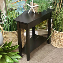 Load image into Gallery viewer, Black Pyramid Side Table
