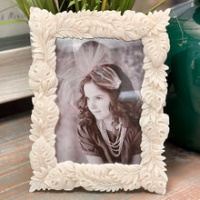 Load image into Gallery viewer, White Palm Leaf Frame
