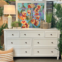 Load image into Gallery viewer, White 7DRW Dresser
