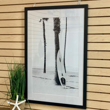 Load image into Gallery viewer, Black/White Surfboard Art
