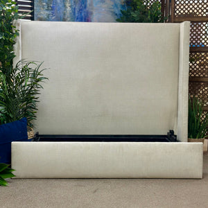 Ethan Allen Queen Storage Bed