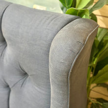 Load image into Gallery viewer, Navy Tufted King Headboard
