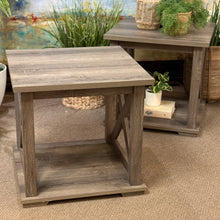 Load image into Gallery viewer, Grey Wash Side Table
