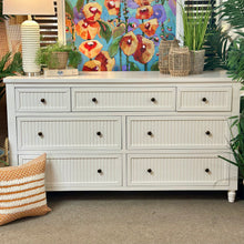 Load image into Gallery viewer, White 7DRW Dresser
