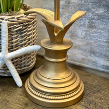 Load image into Gallery viewer, Gold Palm Lamp
