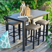 Load image into Gallery viewer, Outdoor Bar Table w/ Stools
