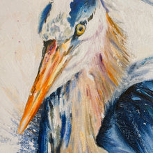 Load image into Gallery viewer, Elegant Blue Heron II Art
