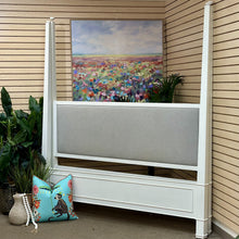Load image into Gallery viewer, Hickory White King Poster Bed
