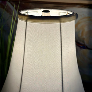 Silver Nautilus Lamp