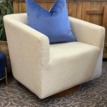 Load image into Gallery viewer, Warm Beige Swivel Chair
