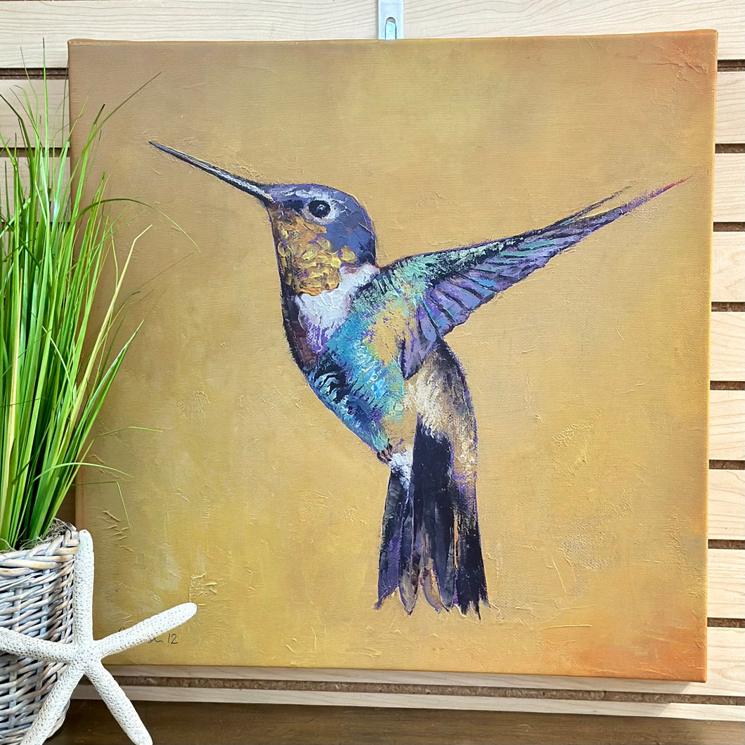 Hummingbird Canvas