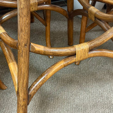 Load image into Gallery viewer, 5PC Rattan/Glass Dining Set
