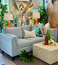 Load image into Gallery viewer, Light Aqua Sofa
