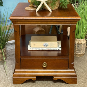 Broyhill Wood Side Table