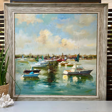 Load image into Gallery viewer, 'Boats in Harbor' Giclee
