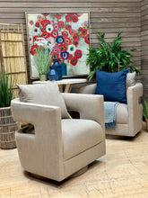 Load image into Gallery viewer, Taupe Swivel Chair
