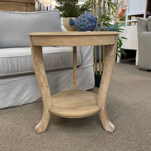 Load image into Gallery viewer, Round Natural Side Table
