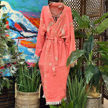 Load image into Gallery viewer, Coral Jungle Kimono
