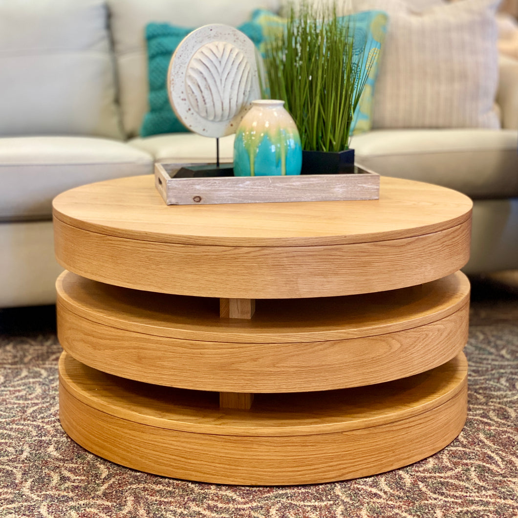 Floating Round Coffee Table