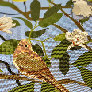 Floral Finches Washable Rug