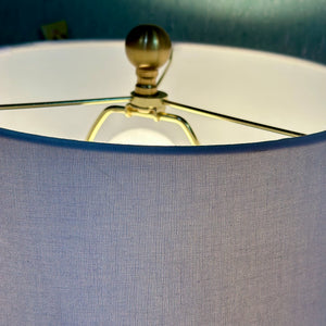 Gold & Glass Table Lamp
