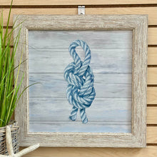 Load image into Gallery viewer, Blue Nautical Knot I
