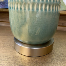 Load image into Gallery viewer, Textured Sage Table Lamp
