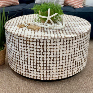 Coconut Shell Coffee Table