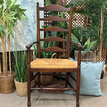 Load image into Gallery viewer, Williams Sonoma Ladderback Arm Chair

