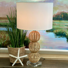 Load image into Gallery viewer, Rattan 3Tier Lamp
