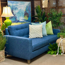 Load image into Gallery viewer, Modern Blue Century Sofa
