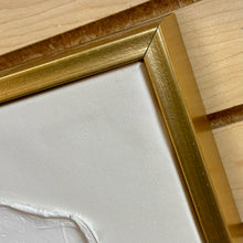 Load image into Gallery viewer, White &amp; Gold Textured Abstract
