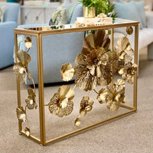 Load image into Gallery viewer, Golden Floral Console
