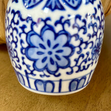 Load image into Gallery viewer, Blue &amp; White Ornament III
