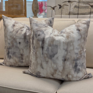 Taupe/Grey Down Pillow