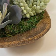 Load image into Gallery viewer, Long Dough Bowl Succulent
