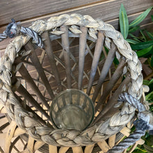 Load image into Gallery viewer, LG Rattan Lantern
