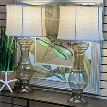 Load image into Gallery viewer, Smoke Grey Glass Lamp
