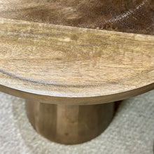 Load image into Gallery viewer, SM Modern DK Wood Side Table
