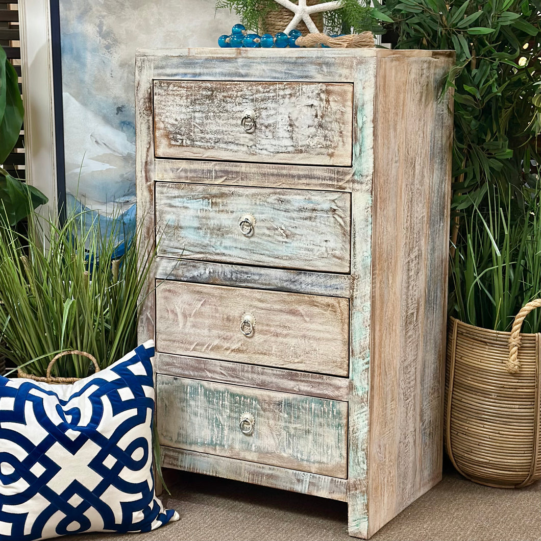 4DRW Distressed Dresser