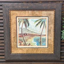 Load image into Gallery viewer, Framed Palm Tree Art
