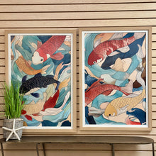 Load image into Gallery viewer, Koi Fish II Giclee Art
