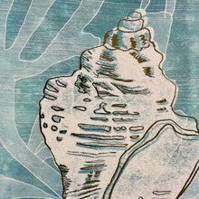 Load image into Gallery viewer, 3 Panel Seashell Art
