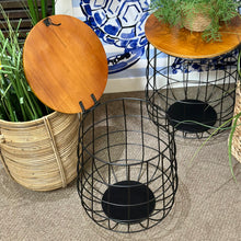 Load image into Gallery viewer, Sm Basket Side Table
