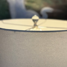 Load image into Gallery viewer, Teal Glass Lamp
