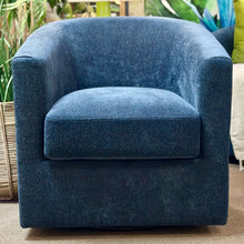 Load image into Gallery viewer, Navy Swivel Chair
