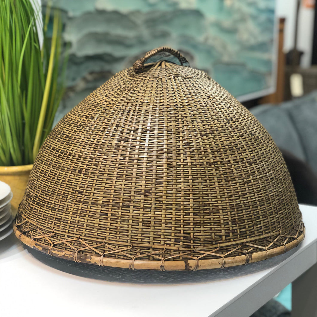 Natural Woven Cloche